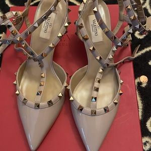 Valentino Rockstud Caged Pumps 65mm